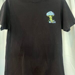 Miken Black Cotton T-Shirt